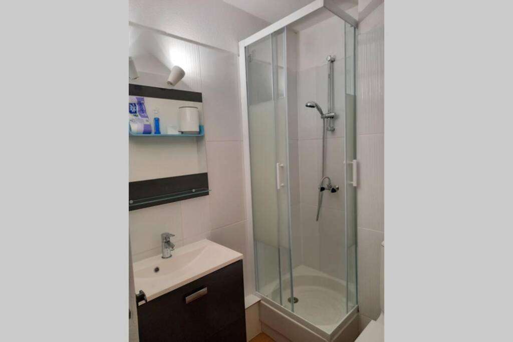 T2, Vue Sur Mer, Terrasse, Parking Prive Appartement Le Barcarès