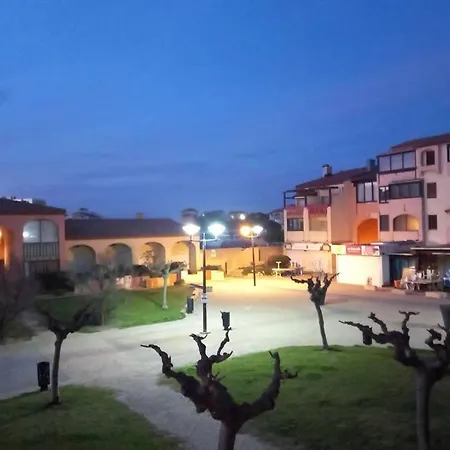 T2, Vue Sur Mer, Terrasse, Parking Prive Le Barcarès Buitenkant foto